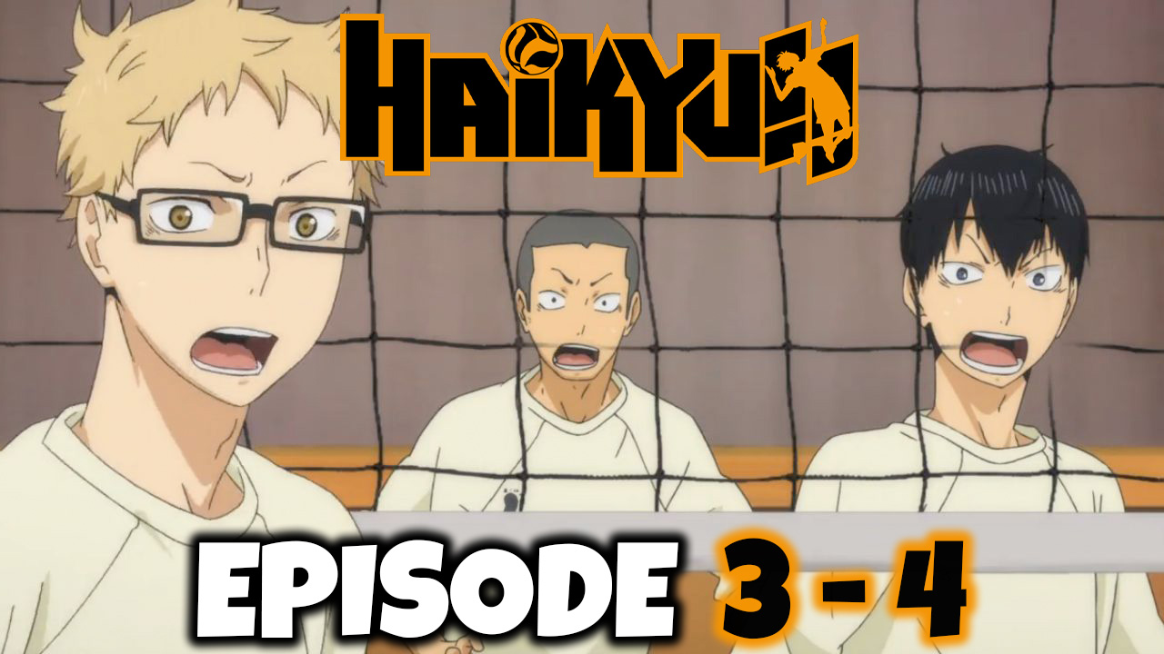 HAIKYU!!: Episode 3 - 4 (PATREON EXCLUSIVE REACTION) by Nicholas Light TV  from Patreon