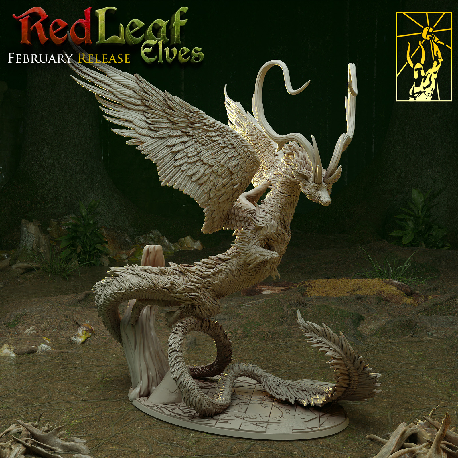 Redleaf Forest Wood Dragon